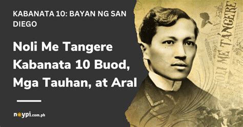 kabanata 10 noli me tangere